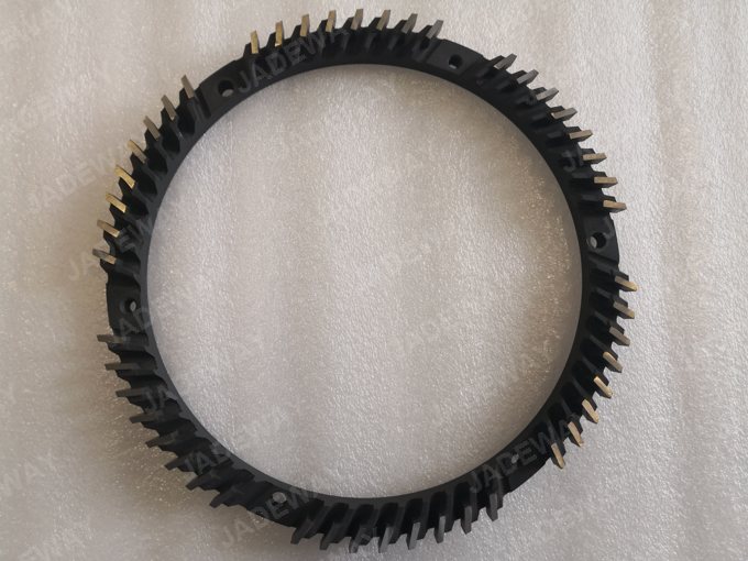 Toothed circular blade